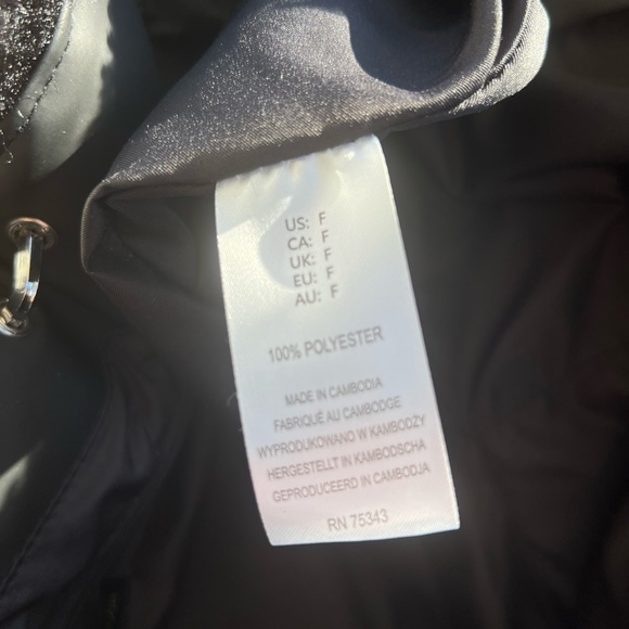 House of Harlow 1960 Black Sherpa Crossbody and shoulder Tote bag. - Picture 7 of 9